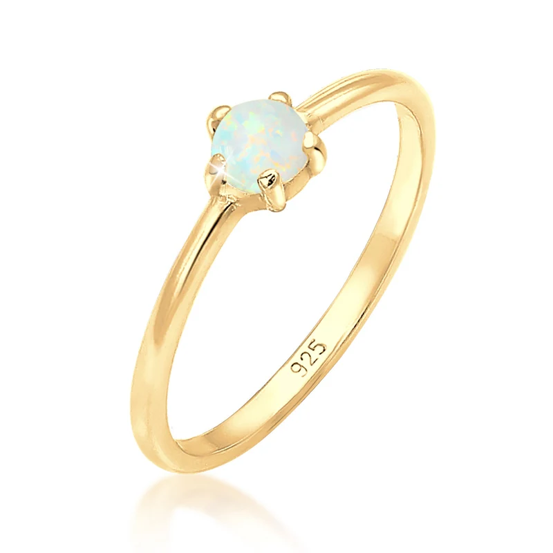 Ring | Opal ( Weiß )