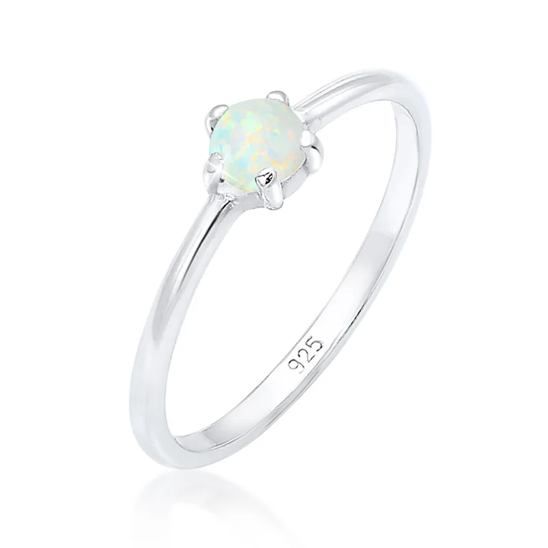Ring | Opal ( Weiß )