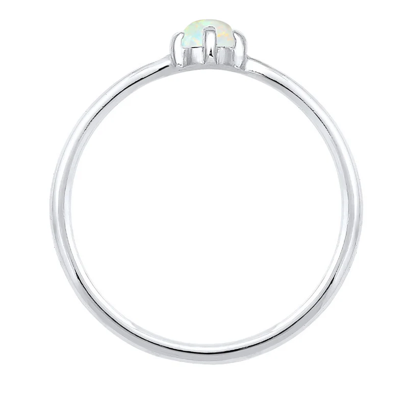 Ring | Opal ( Weiß )