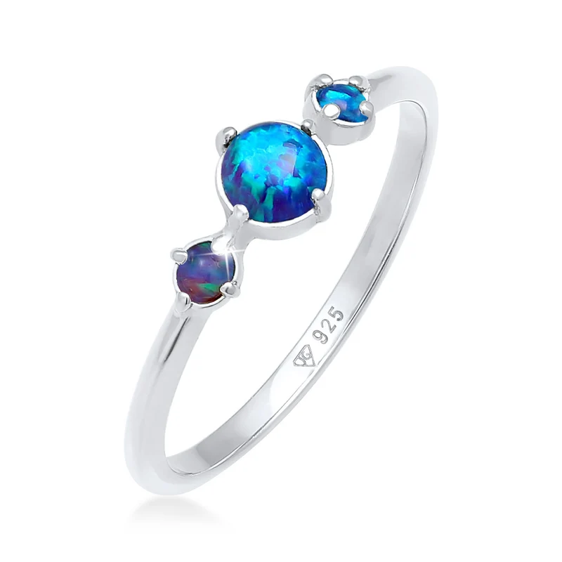 Ring | Opal ( Weiß )