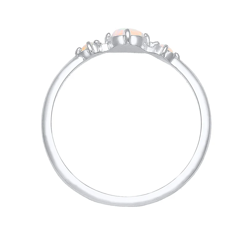 Ring | Opal ( Weiß )
