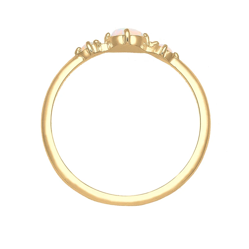 Ring | Opal ( Weiß )