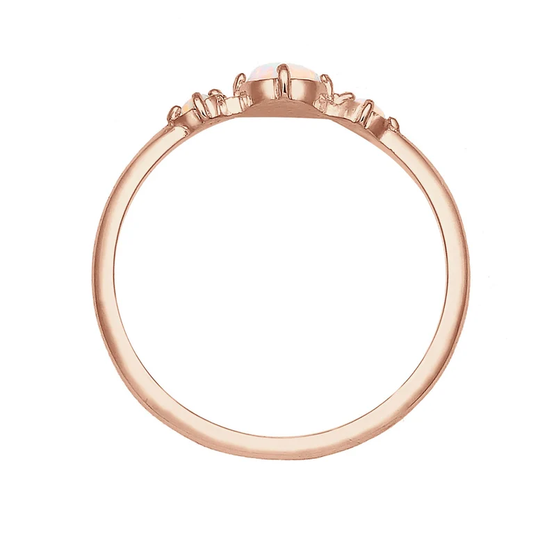 Ring | Opal ( Weiß )