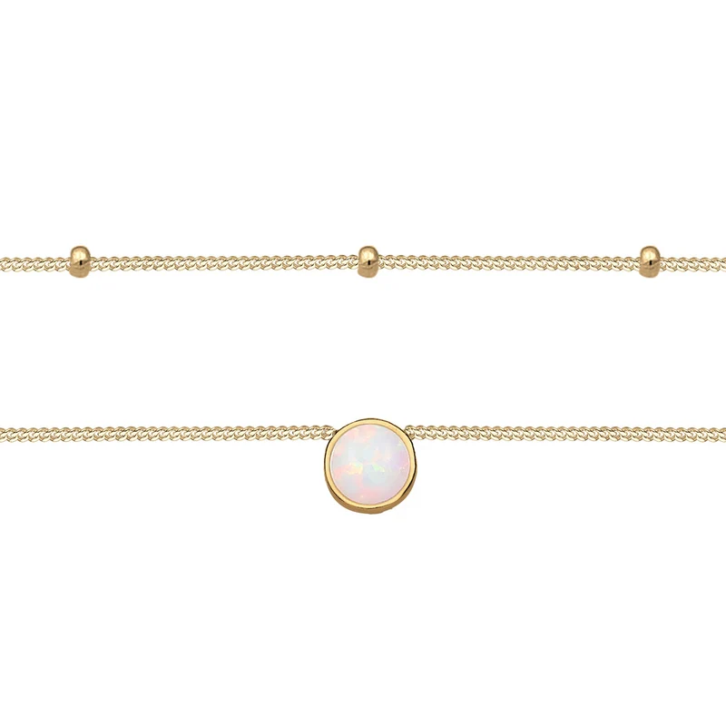 Choker | Opal (Weiß)
