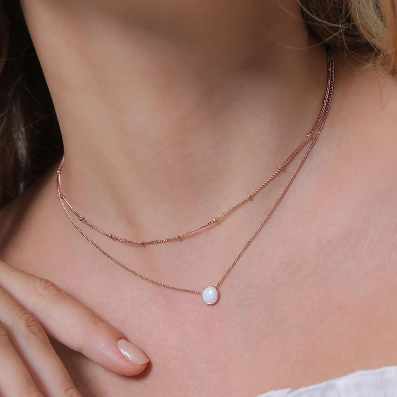 Choker | Opal (Weiß)