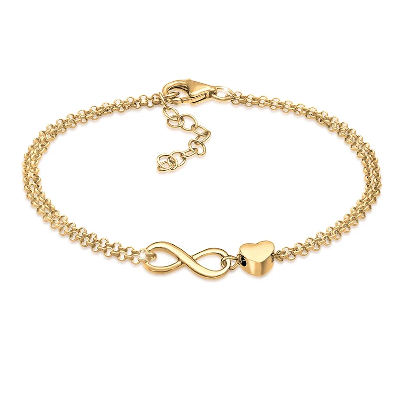 Armband Herz & Infinity