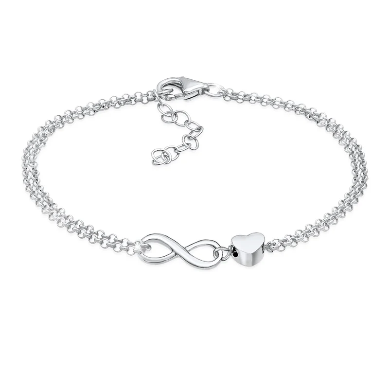 Armband Herz & Infinity