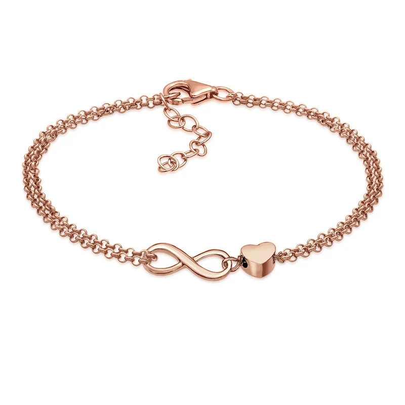 Armband Herz & Infinity