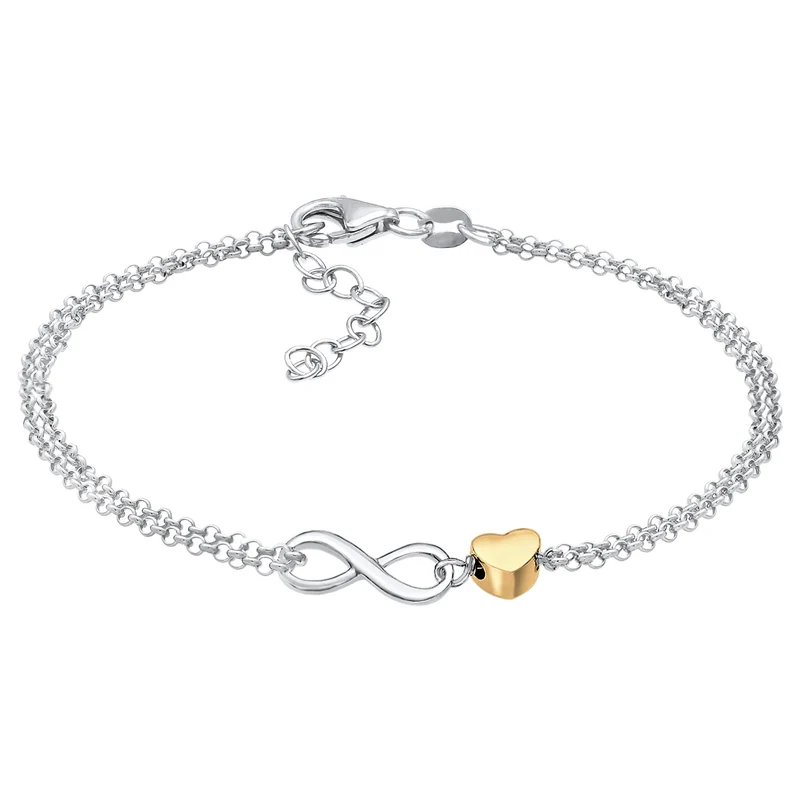 Armband Herz & Infinity