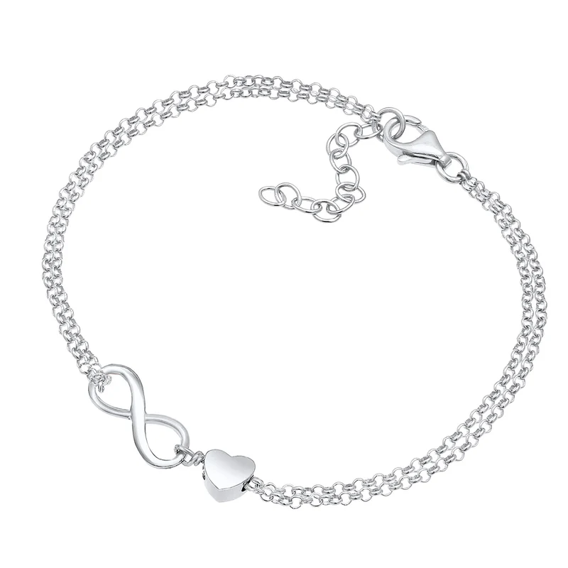 Armband Herz & Infinity