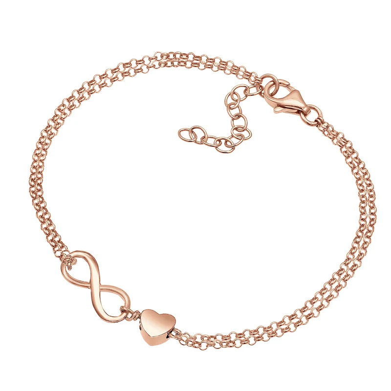 Armband Herz & Infinity