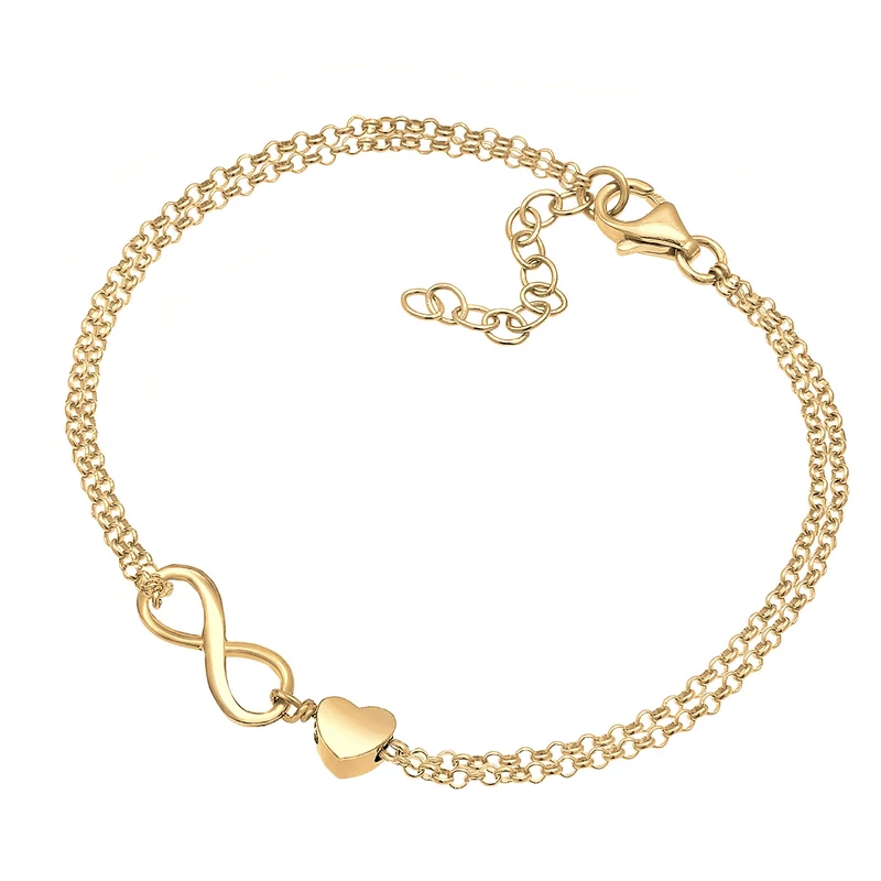 Armband Herz & Infinity