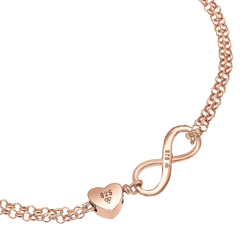 Armband Herz & Infinity