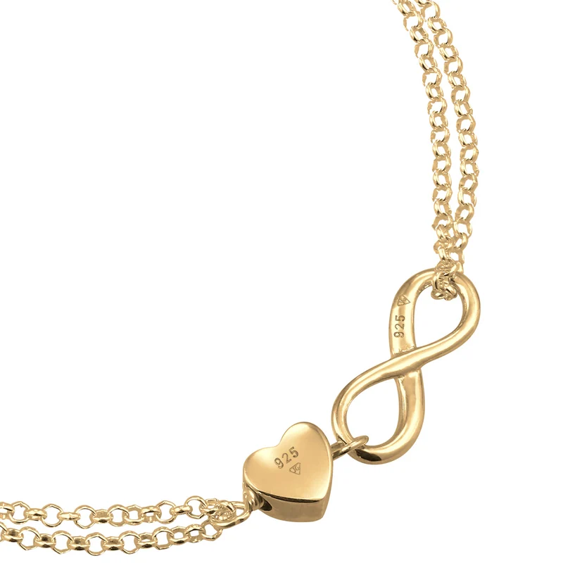 Armband Herz & Infinity