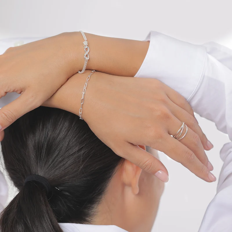 Armband Herz & Infinity