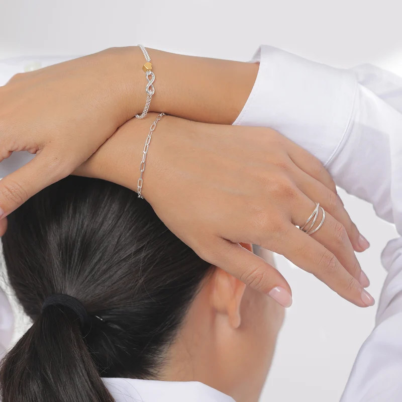 Armband Herz & Infinity
