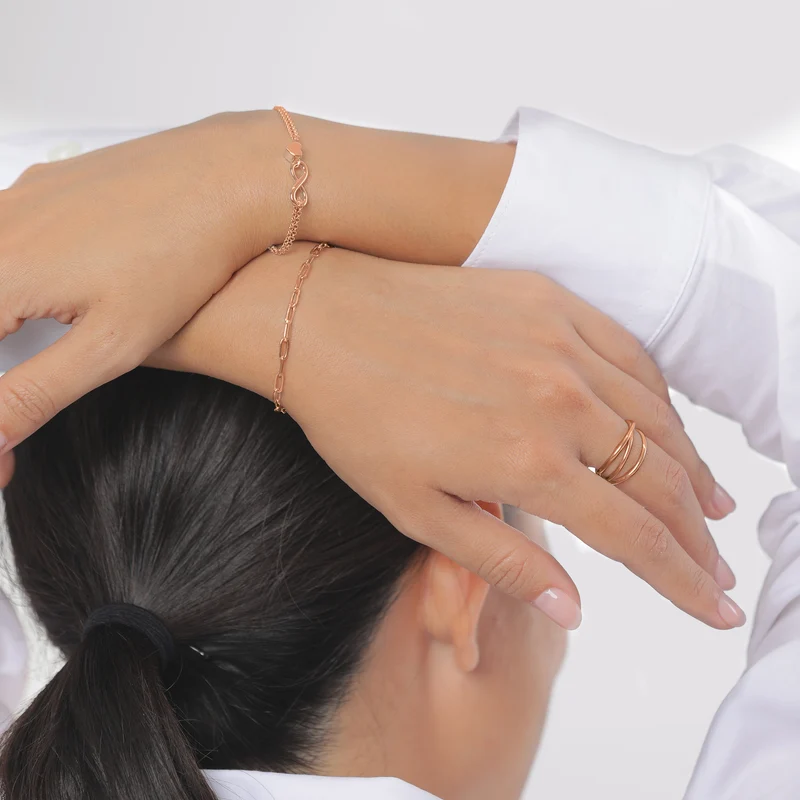 Armband Herz & Infinity