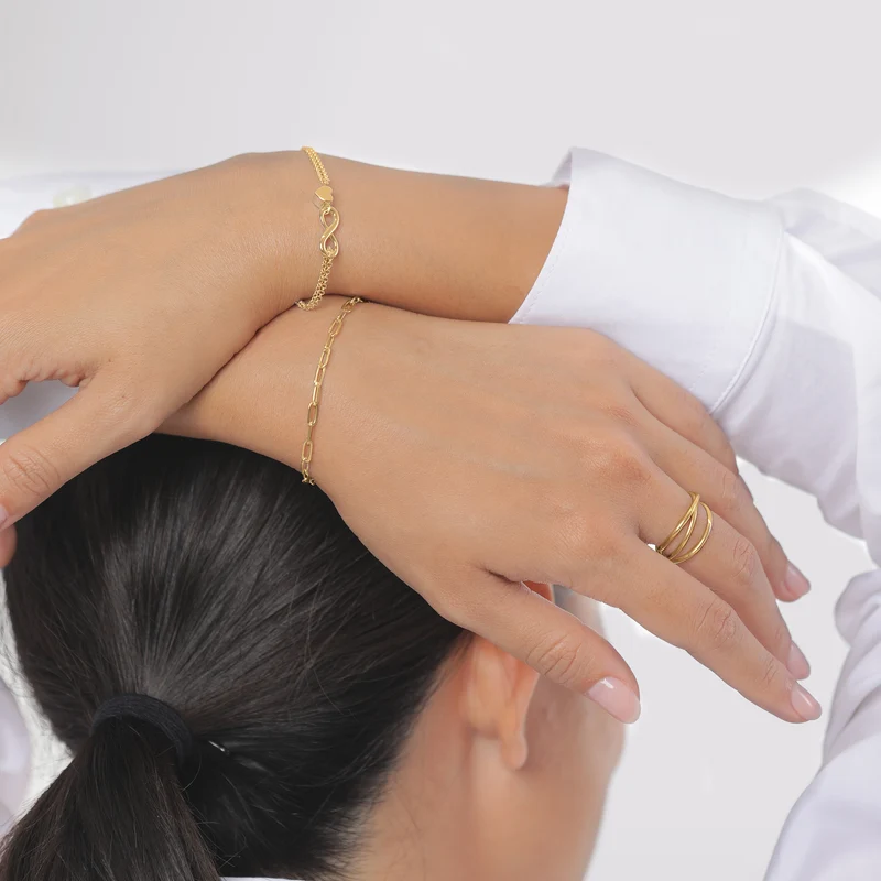 Armband Herz & Infinity