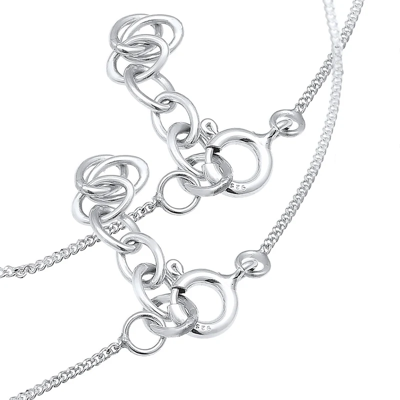 Mutter-Kind-Armbandset | Mit Kristallen von Swarovski® (Weiß)