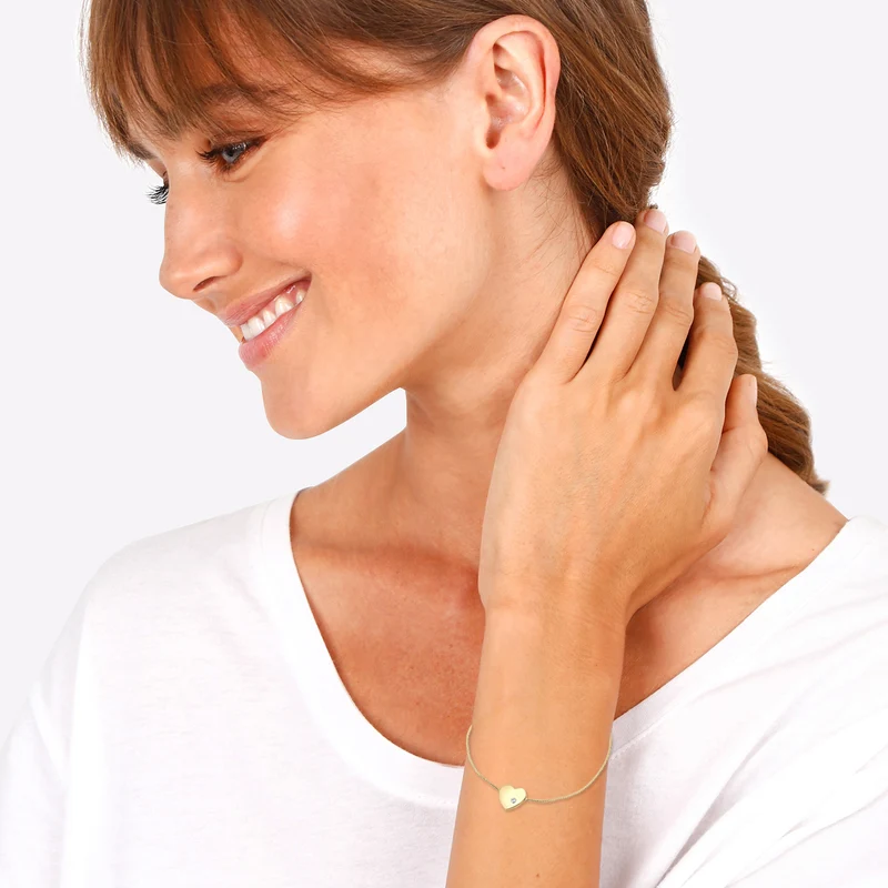 Mutter-Kind-Armbandset | Mit Kristallen von Swarovski® (Weiß)