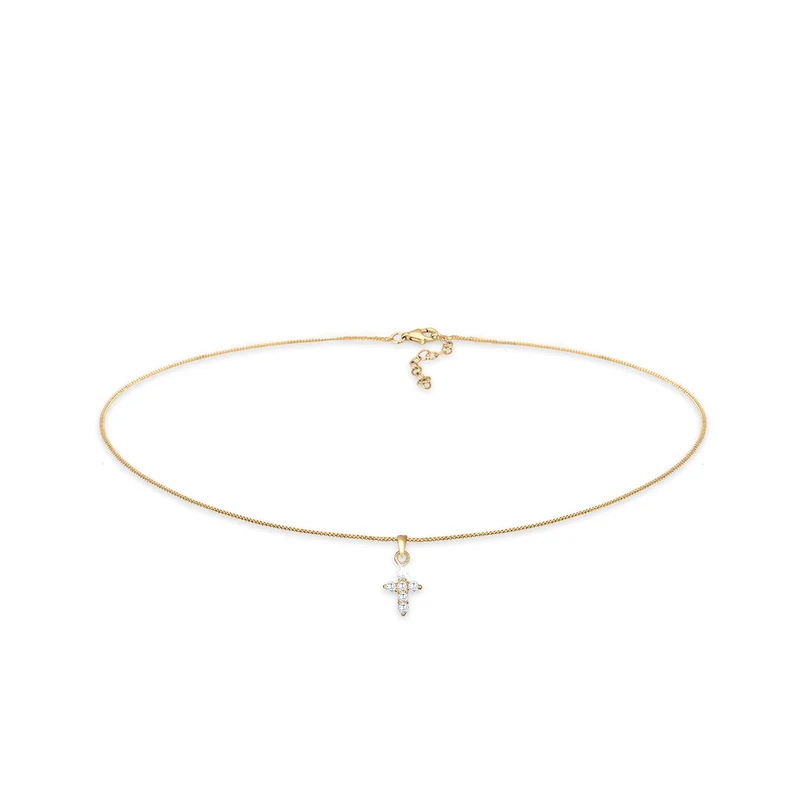 Choker | Zirkonia (Weiß)