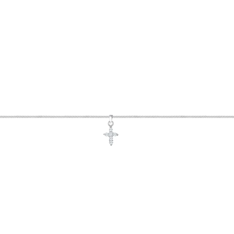 Choker | Zirkonia (Weiß)