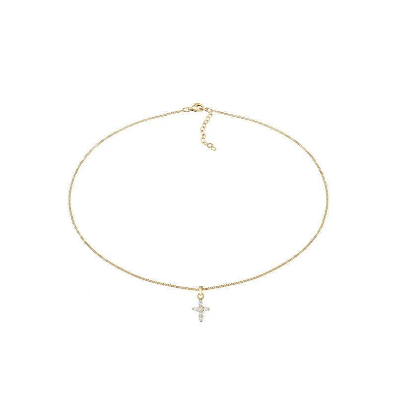 Choker | Zirkonia (Weiß)