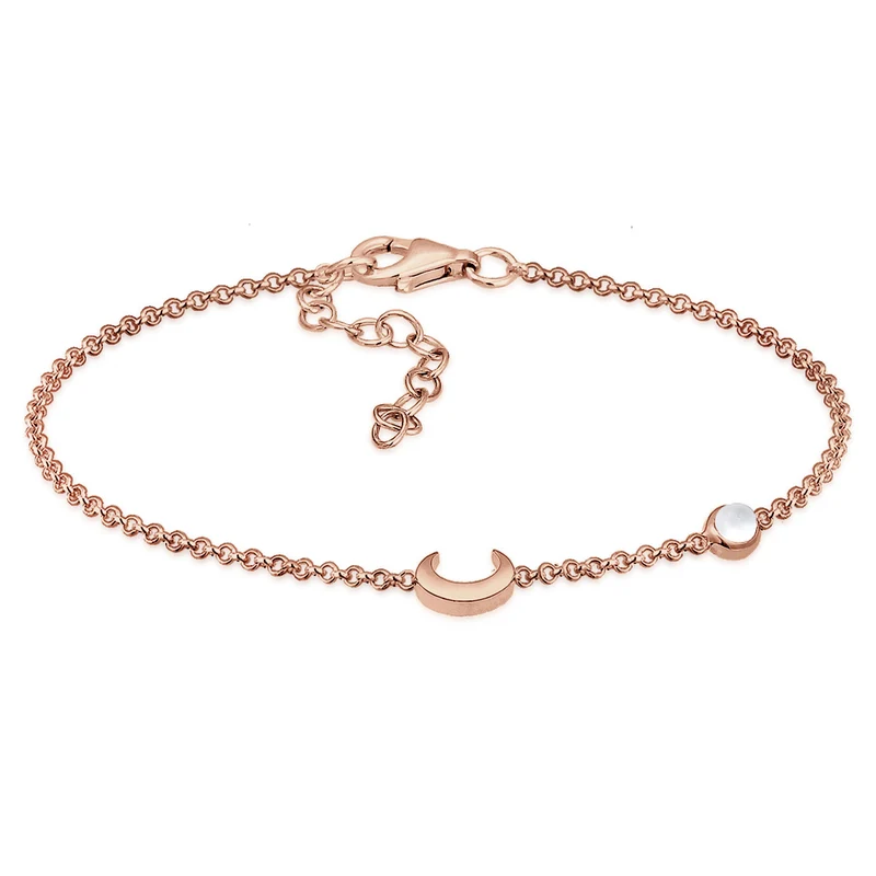 Armband Astro | Mondstein ( Weiß )