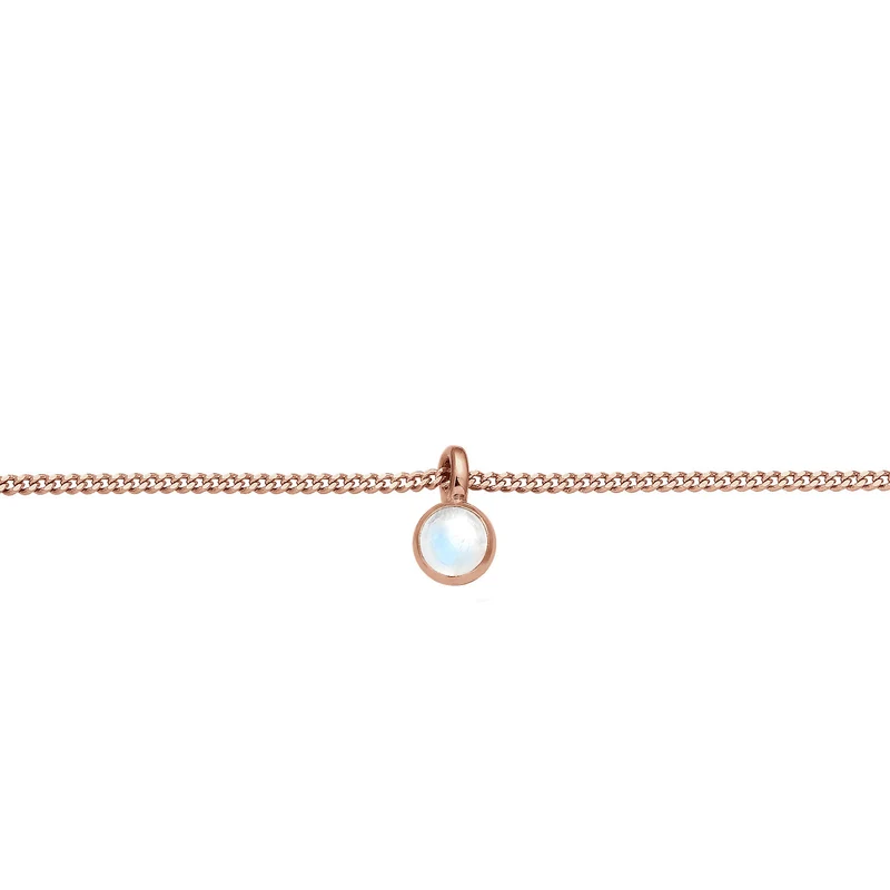 Choker Basic | Mondstein (Weiß)