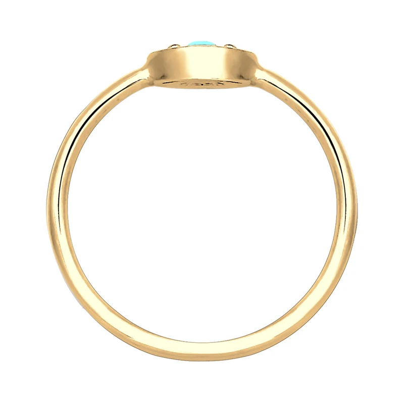 Ring Evil Eye | Howlith ( Türkis )