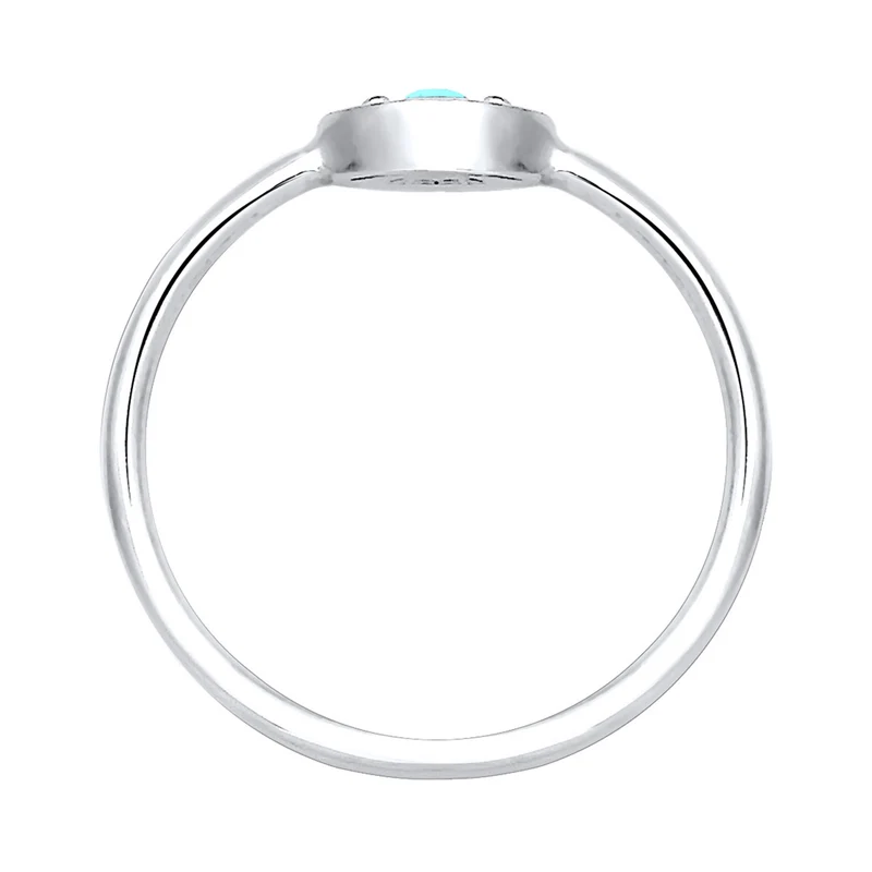 Ring Evil Eye | Howlith ( Türkis )