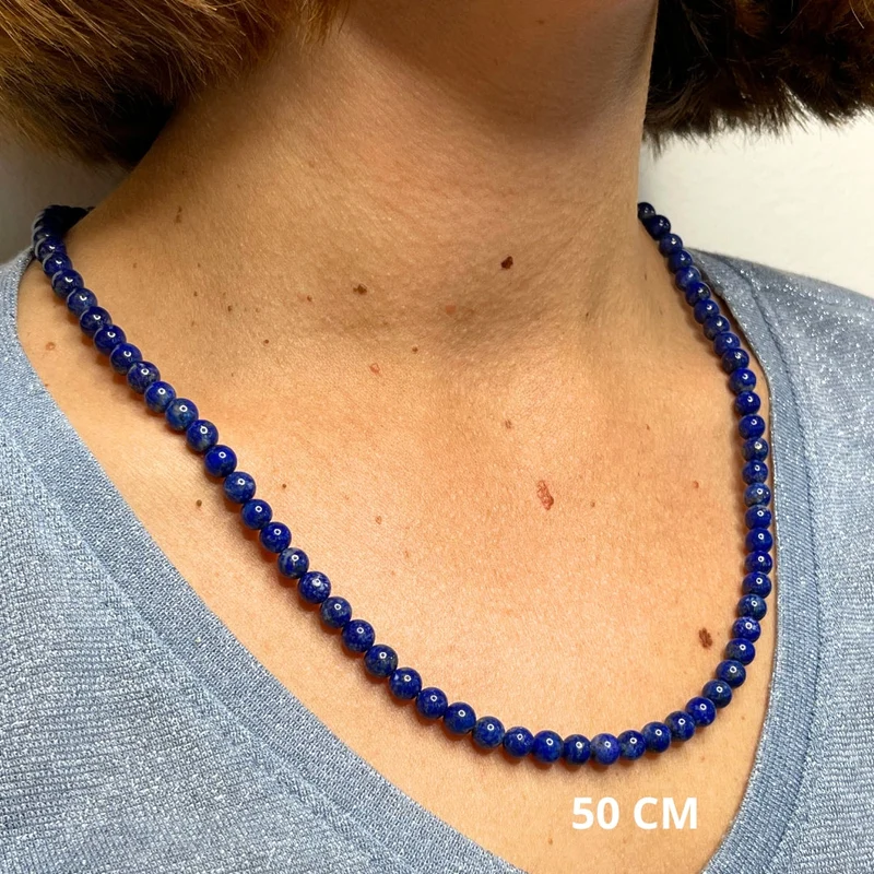 Personalisieren Sie Ihre Perlenkette (50 cm)