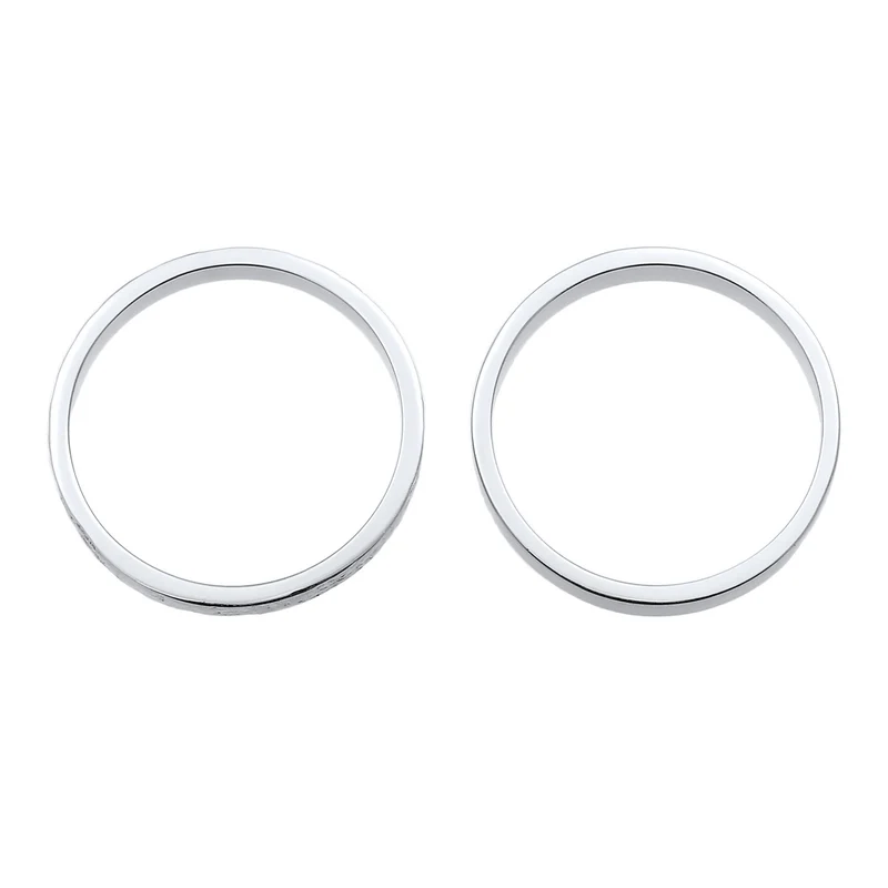 Bandring 2er Set | Gehämmert & Glänzend