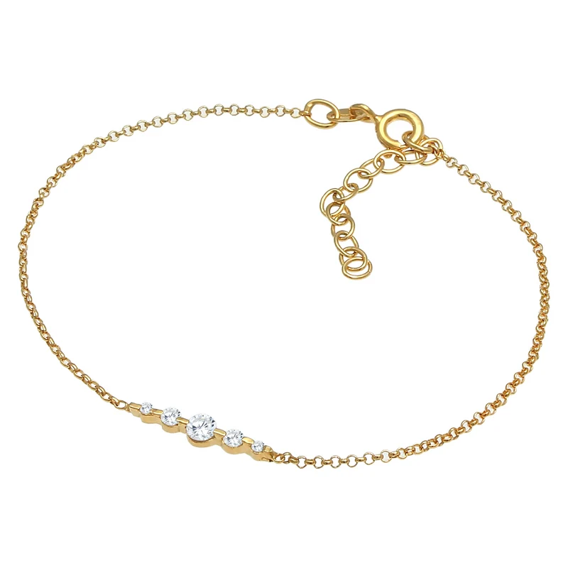 Armband | Zirkonia ( Weiß )