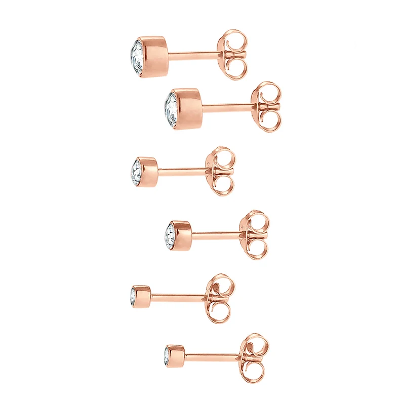 Ohrstecker | Kristall ( Weiß )