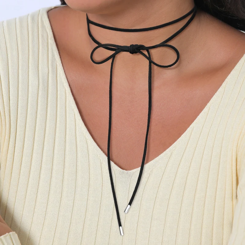 Choker Schleife | Kunstleder