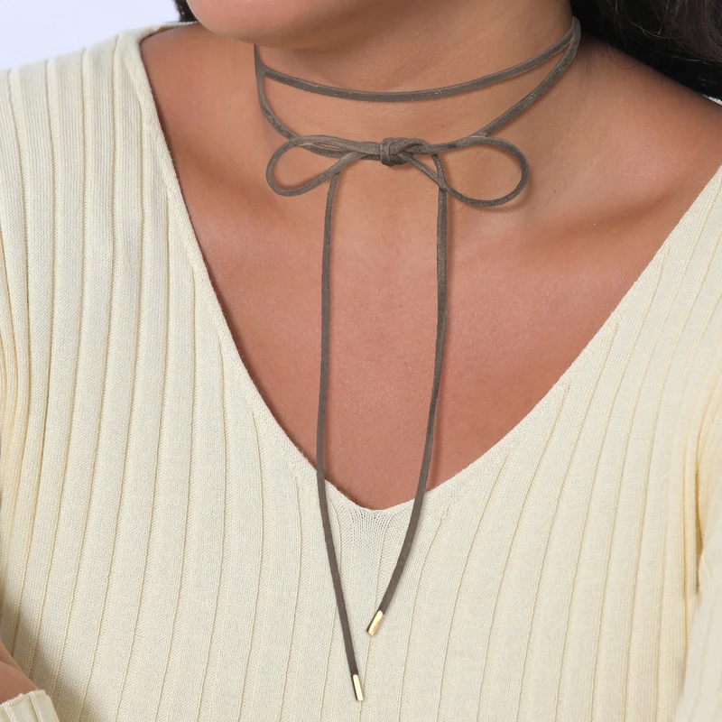 Choker Schleife | Kunstleder