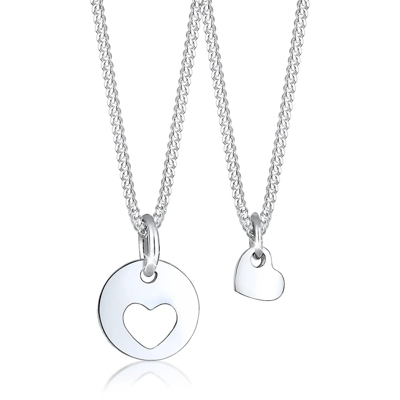 Halskettenset Herz Mutter Kind