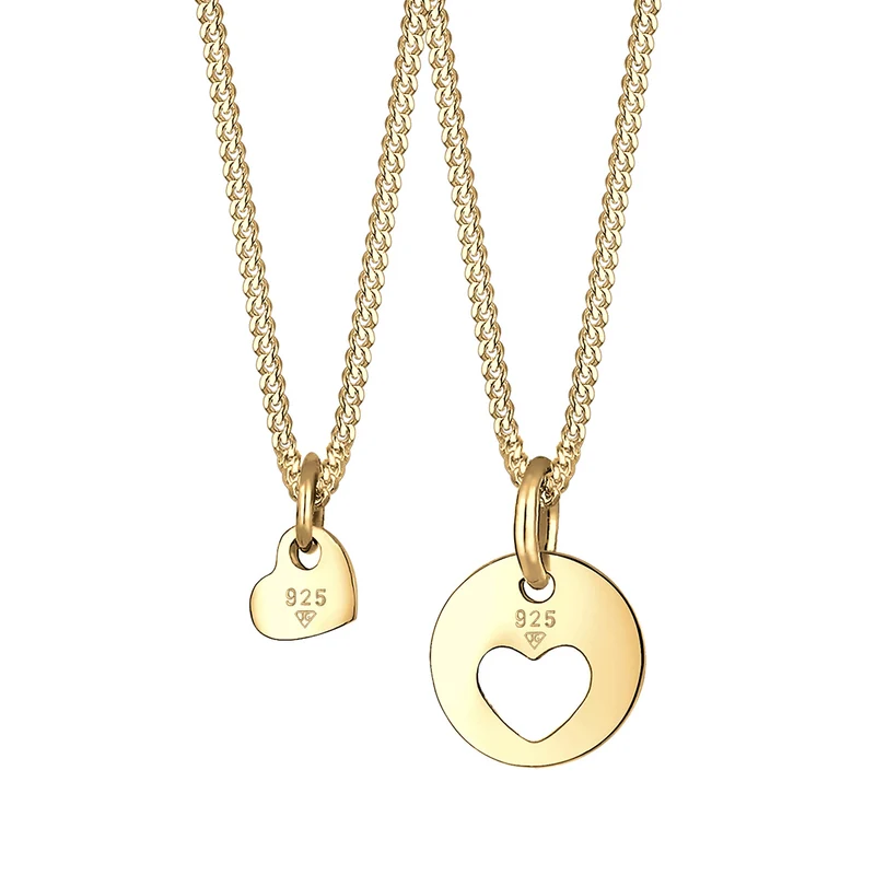 Halskettenset Herz Mutter Kind