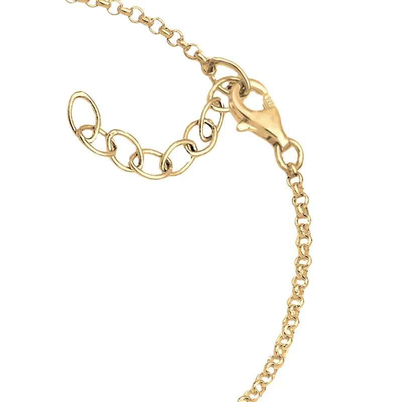 Armband Kreuz | Mit Kristallen von Swarovski® (Weiß)