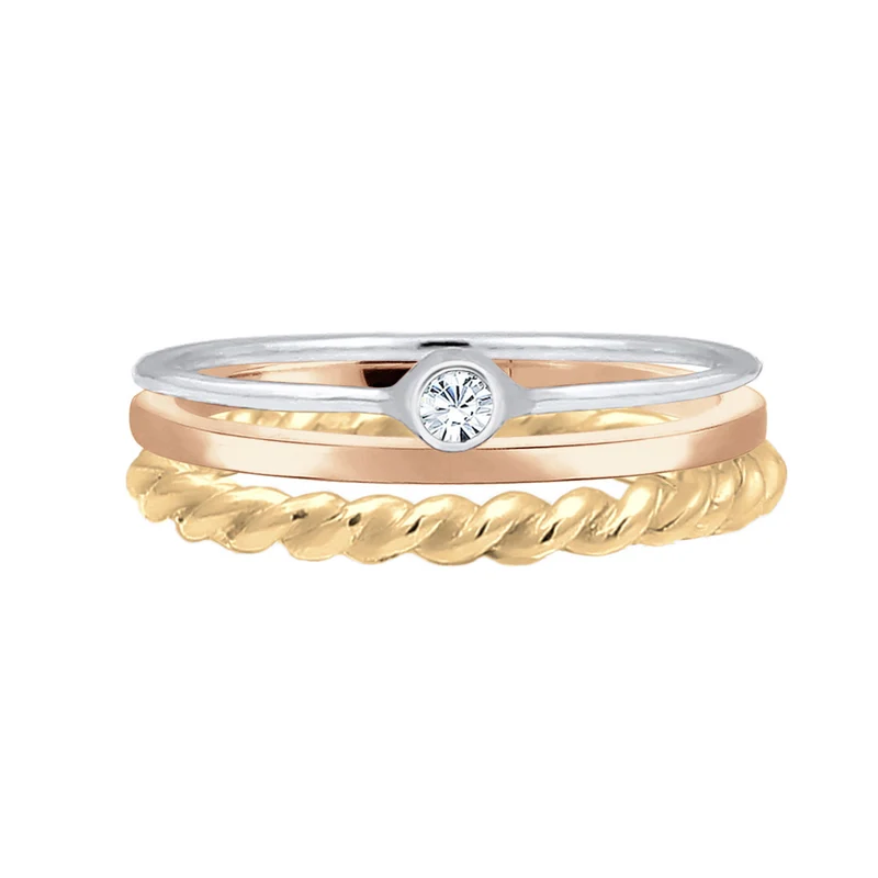 Solitär-Ring | Mit Kristallen von Swarovski® (Weiß)