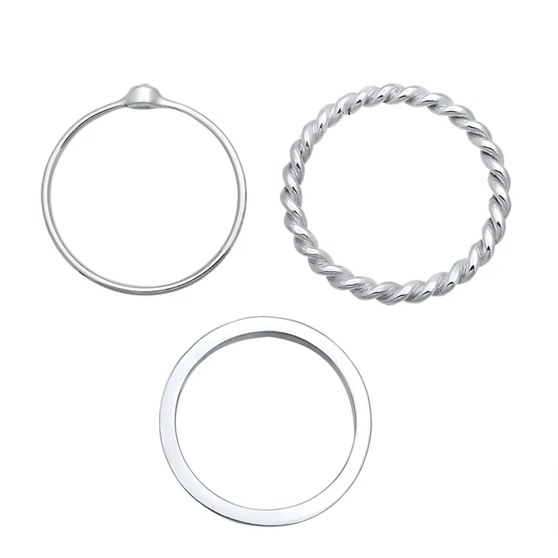 Solitär-Ring | Mit Kristallen von Swarovski® (Weiß)