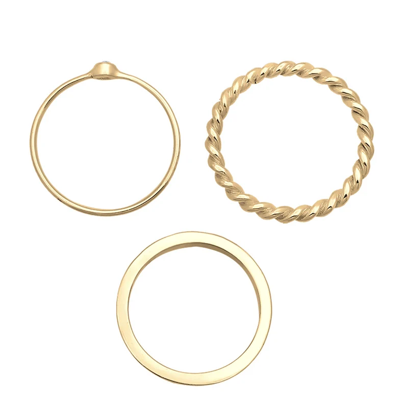 Solitär-Ring | Mit Kristallen von Swarovski® (Weiß)