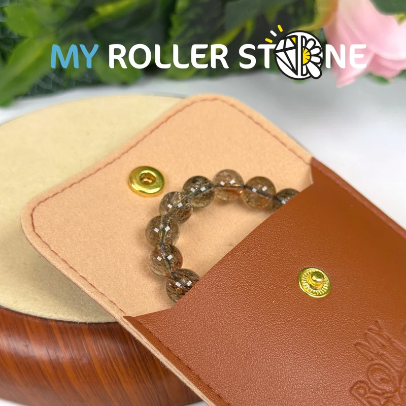 Super 7 schwarzes 5A-Armband
