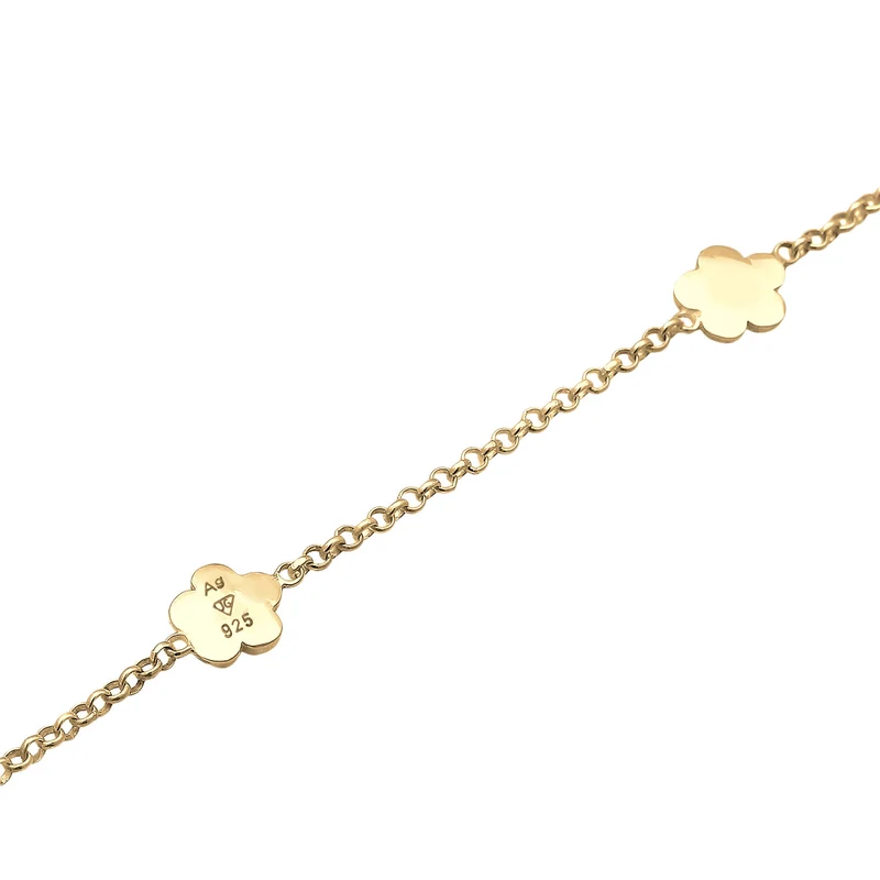 Armband Blume | Kristall ( Rosa )