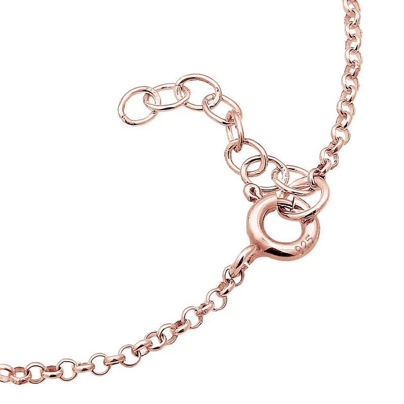 Armband Blume | Kristall ( Rosa )
