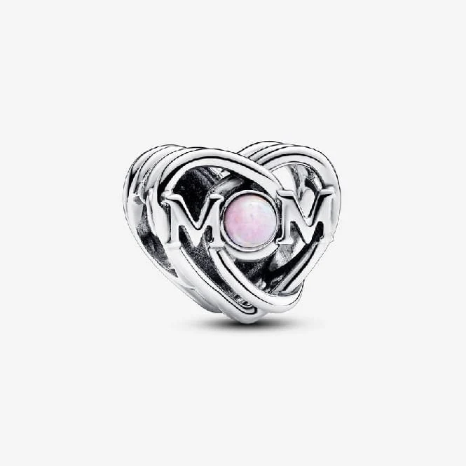 Openwork Mum & Heart Charms