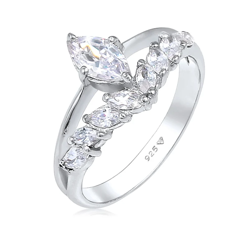 Ring | Zirkonia ( Weiß )