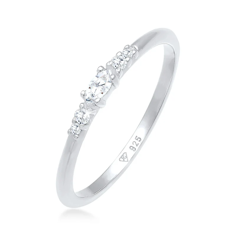 Ring | Zirkonia ( Weiß )