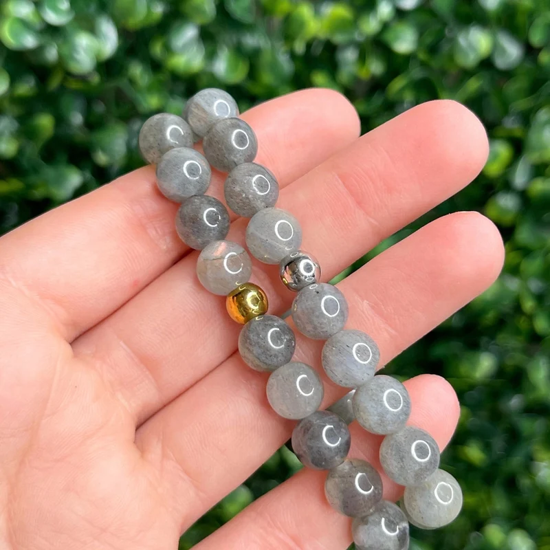 Individuelles Labradorit-Armband